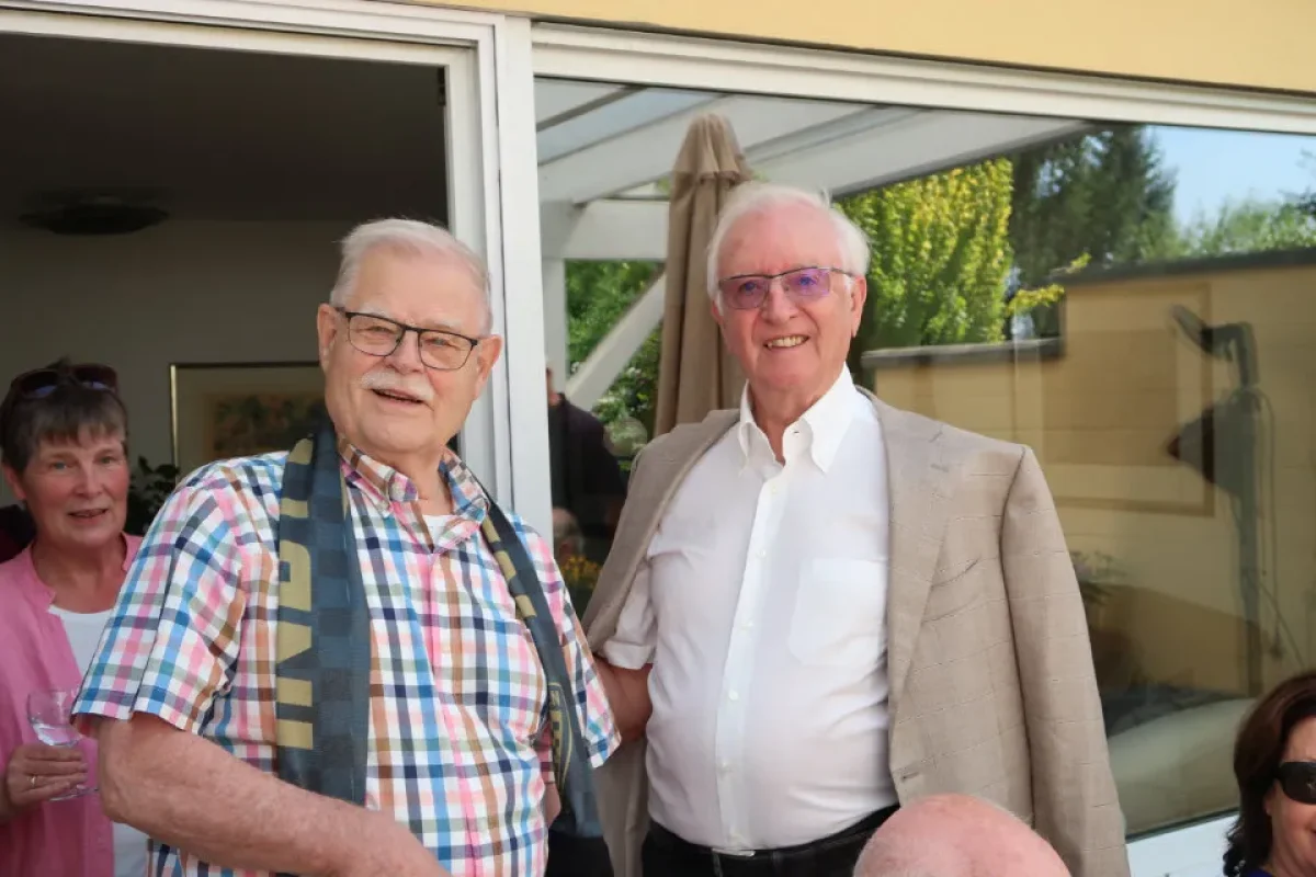 85. Geburtstag des Präsidenten des Fördervereins Volkmar Schultz